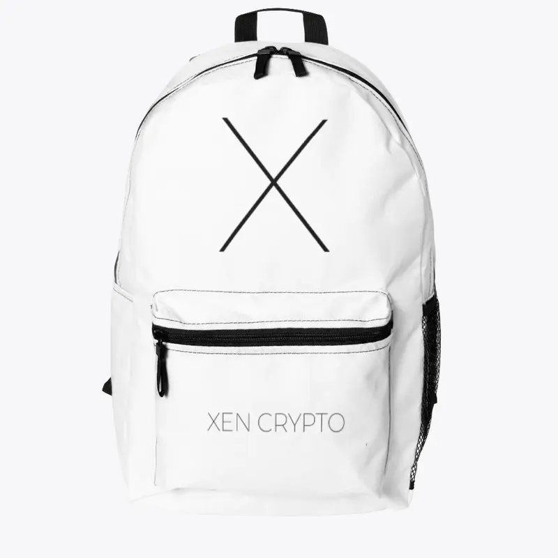 XEN Crypto White Backpack